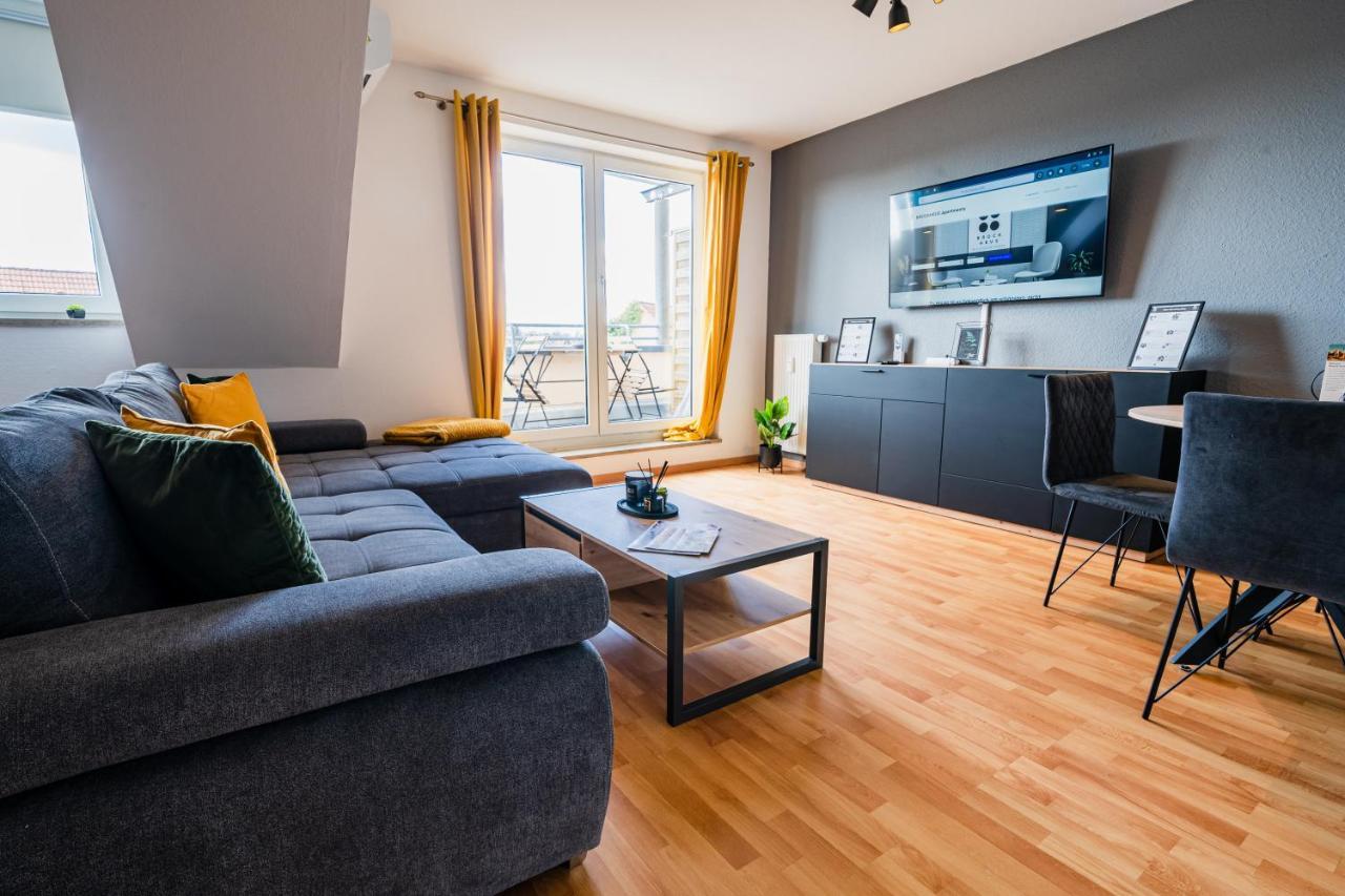 Deluxe Apartment I Klimaanlage I Tiefgarage I Balkon I Wlan Магдебург Экстерьер фото